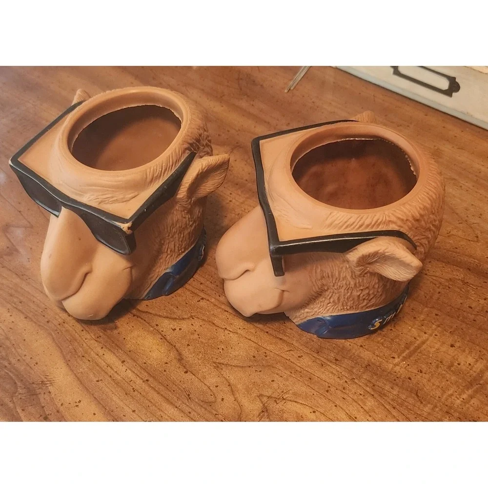 Set Of 2 Vinatge‎ Joe Camel Drinking Kozies Drink Holders